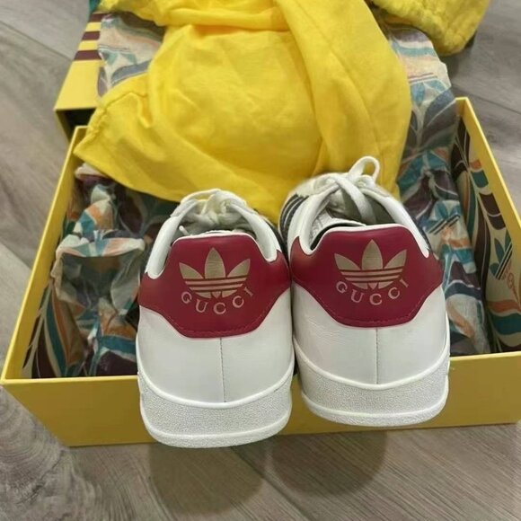 NIB Authentic GUCCI  adidas x Gucci unisex Gazelle sneaker - Picture 6 of 10